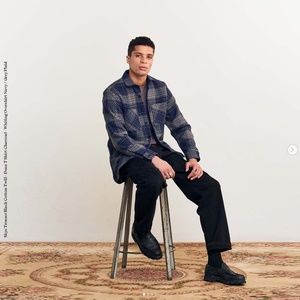 Wax London Skye Trousers in Cotton Twill Black